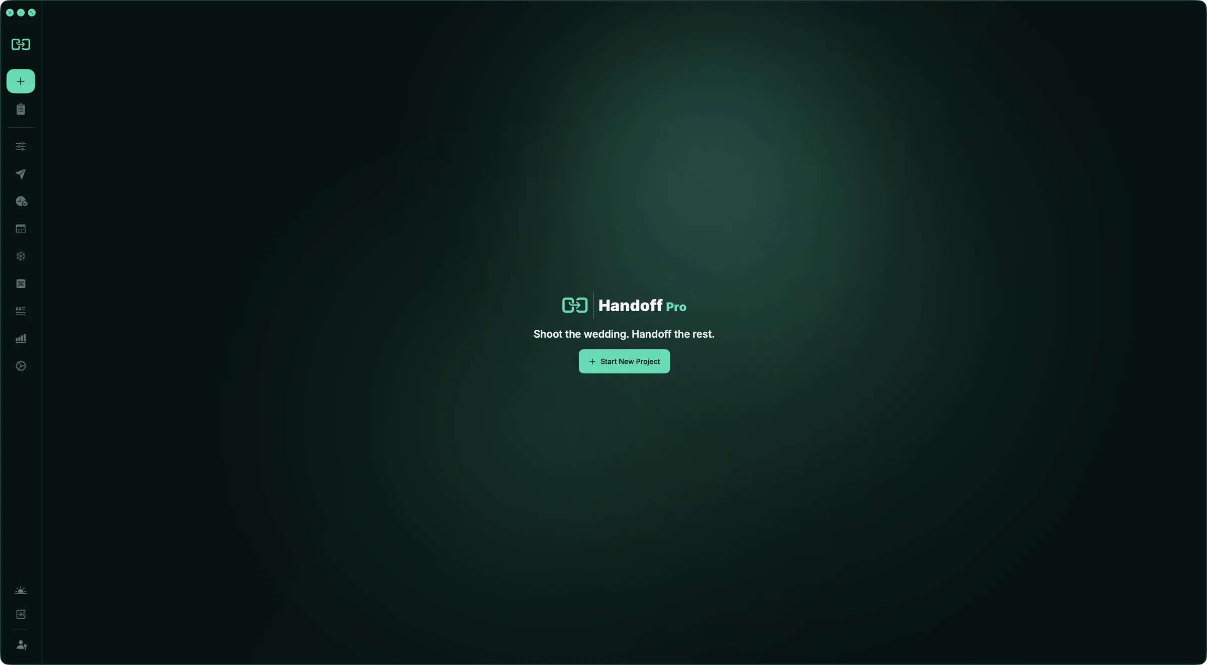 A first look at the new Handoff Pro project screen