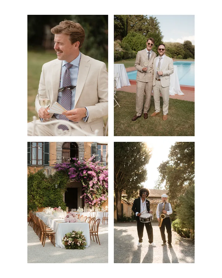 Example four-up 4x5 Instagram carousel card from Handoff Social